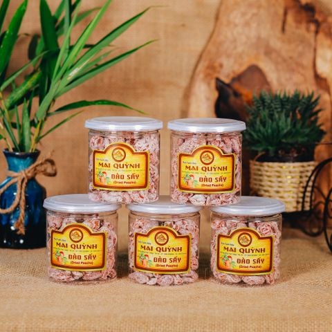  Đào sấy hủ- dried peach 