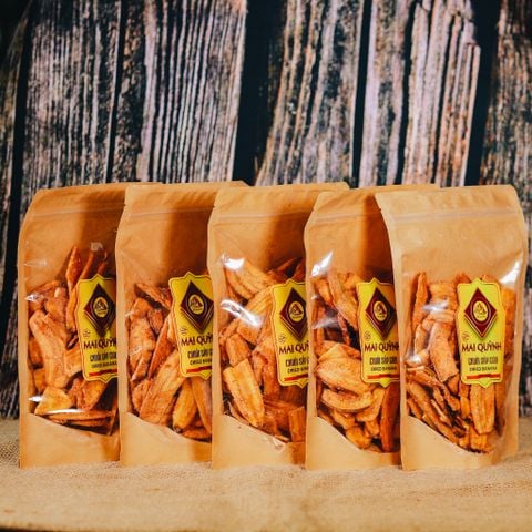  Chuối sấy - dried banana ( 250gr) 
