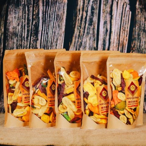  Rau củ quả sấy - vegetables(250gr) 