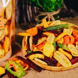  Rau củ quả sấy 500gr -Dried fruit vegetable(500gr) 