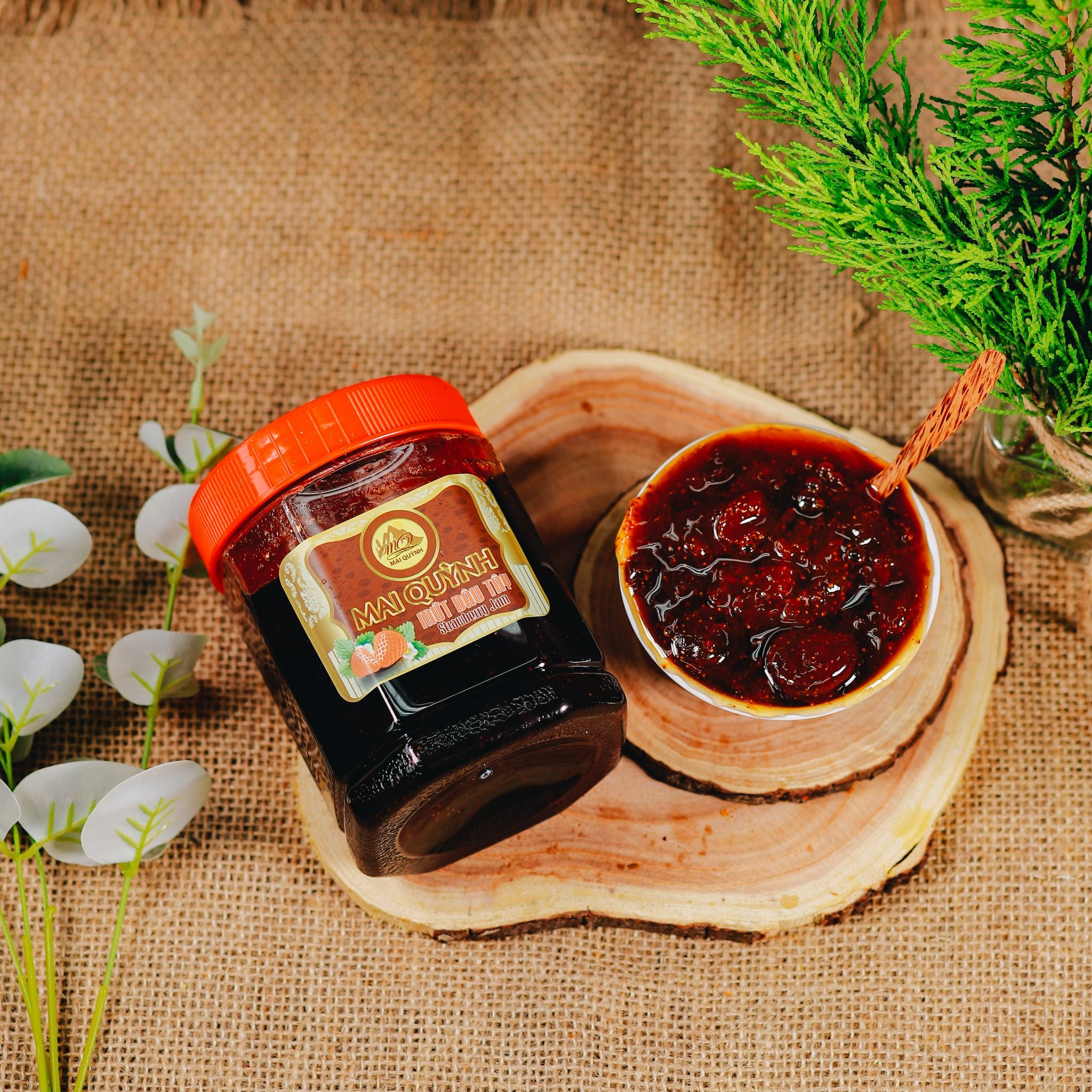  Mứt dâu 400gr 