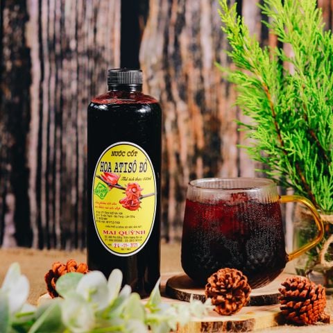  Nước cốt atiso đỏ (0,5l) 