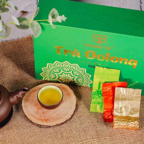  Trà olong hộp quà tặng 