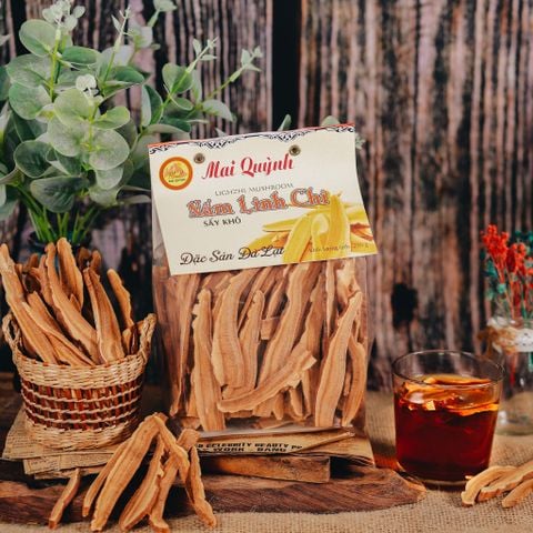  Nấm linh chi lát 250gr - lingzhi mushroom 