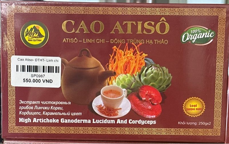  Cao Atiso- ĐTHT- Linh chi 
