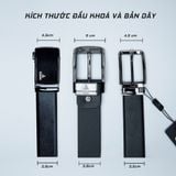  SKU: GDL04 - Thắt Lưng Nam Khóa Tự Động Da Nappa Cao Cấp 