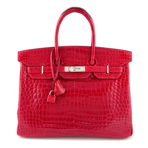  Hermes Birkin 25 Rouge ( túi Hermes ) 