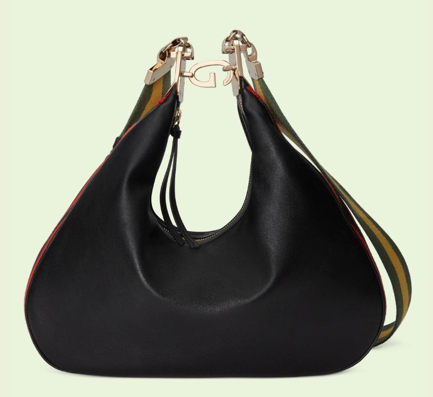  Gucci Attache Large Shoulder Bag 