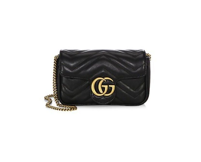 Gucci GG Marmont Matelassé Leather Super Mini size 16 