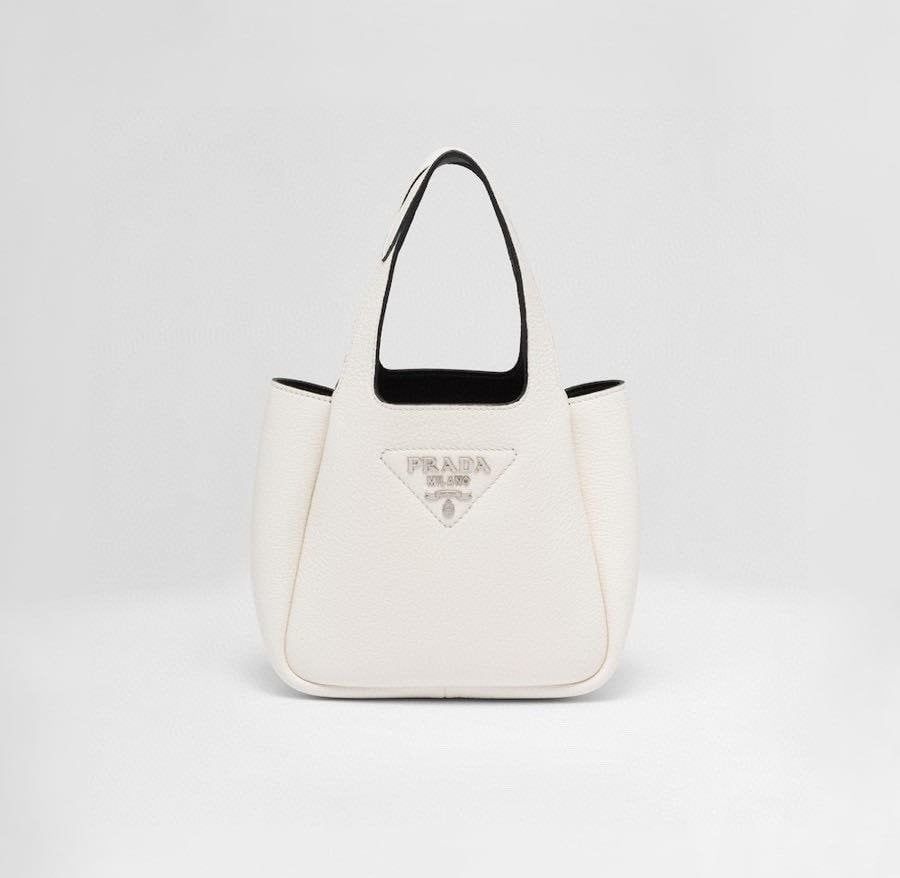  PRADA MICRO LEATHER TOTE 