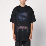  Balenciaga T-Shirt Double Front Paris Moon ( áo Balenciaga ) 