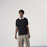  Cotton piquet polo with Interlocking G ( polo Gucci ) 