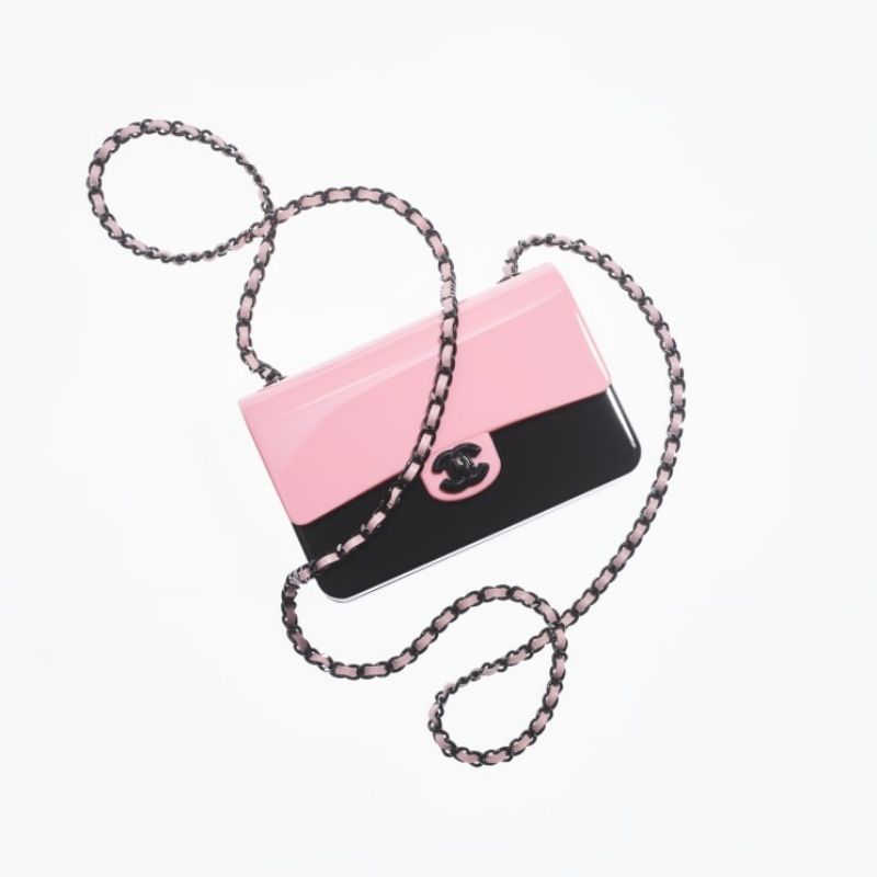  Mini Evening Bag Plexi Metal 