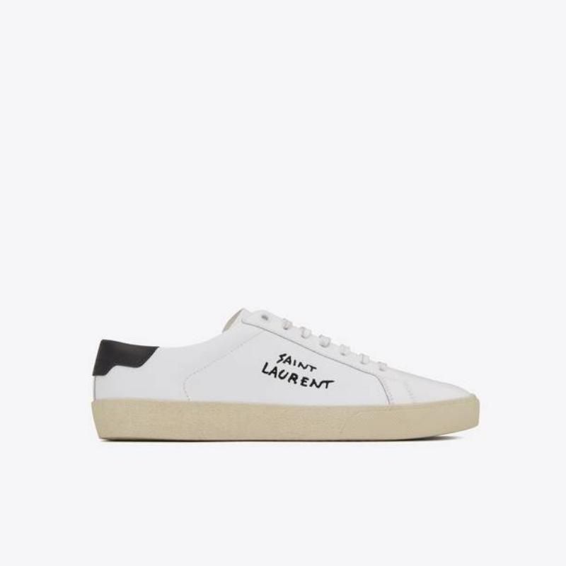  Court Classic SL/06 Embroidered Sneakers ( giày Saint Laurent ) 