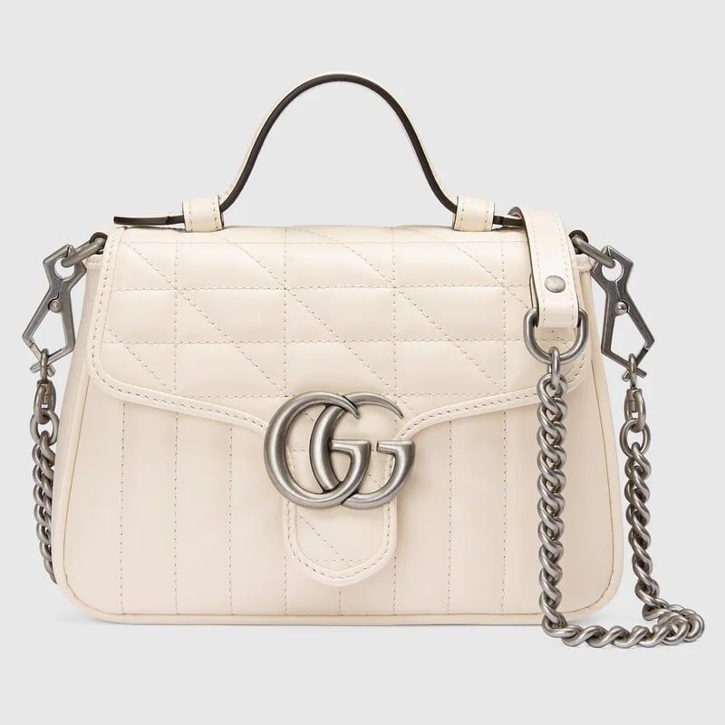  GG Marmont Mini Top Handle Bag 