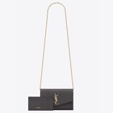  Uptown Chain Grain De Poudre Wallet 