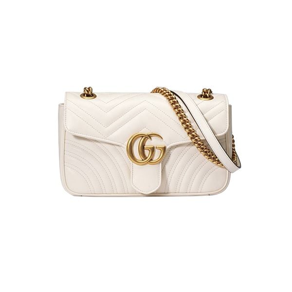 GG Marmont matelassé shoulder bag size 22 