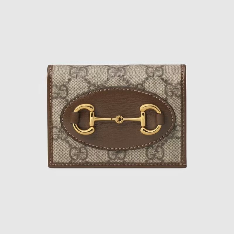  Gucci Horsebit 1955 Card Case Wallet 