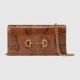  Wallet With Chain Gucci Horsebit 1955 