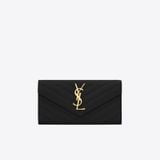  Large Flap Monogram Wallet 