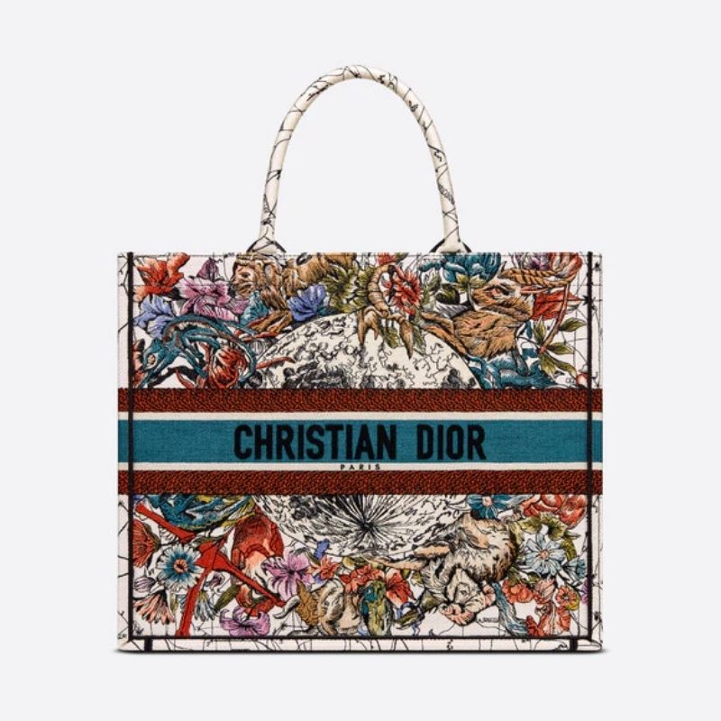  Latte Multicolor Dior Constellation Embroidery 