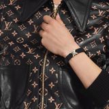  LV Twist Calf Leather Bracelet 