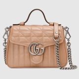  GG Marmont Mini Top Handle Bag 