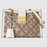  Padlock Small GG Shoulder Straight Bag 