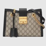  Padlock Small GG Shoulder Straight Bag 