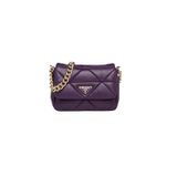  System Nappa Leather Patchwork Bag 