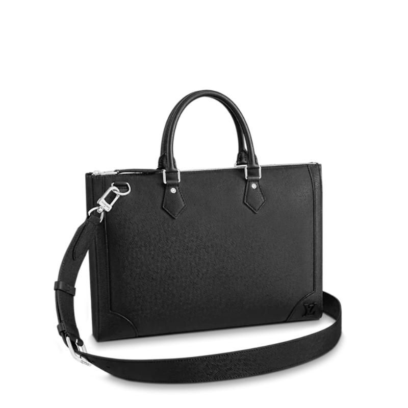  Slim Briefcase Taiga Leather 