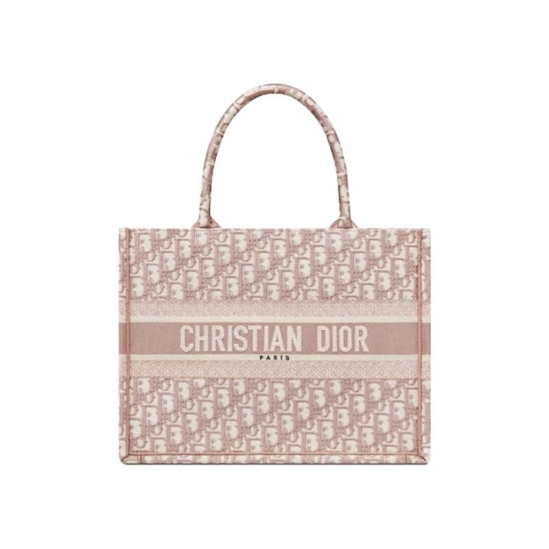  Small Blue Dior Oblique Embroidery Bag 