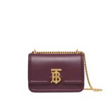  Small Leather & Metal TB Bag 