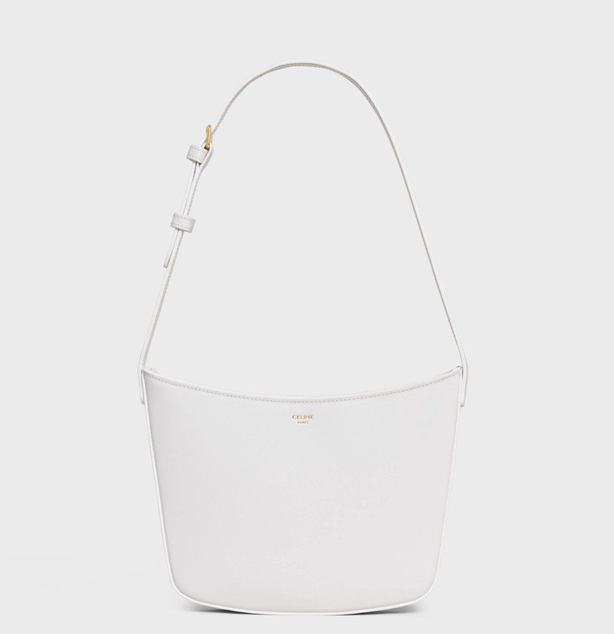  MEDIUM CELINE CROQUE BAG IN SHINY CALFSKIN 