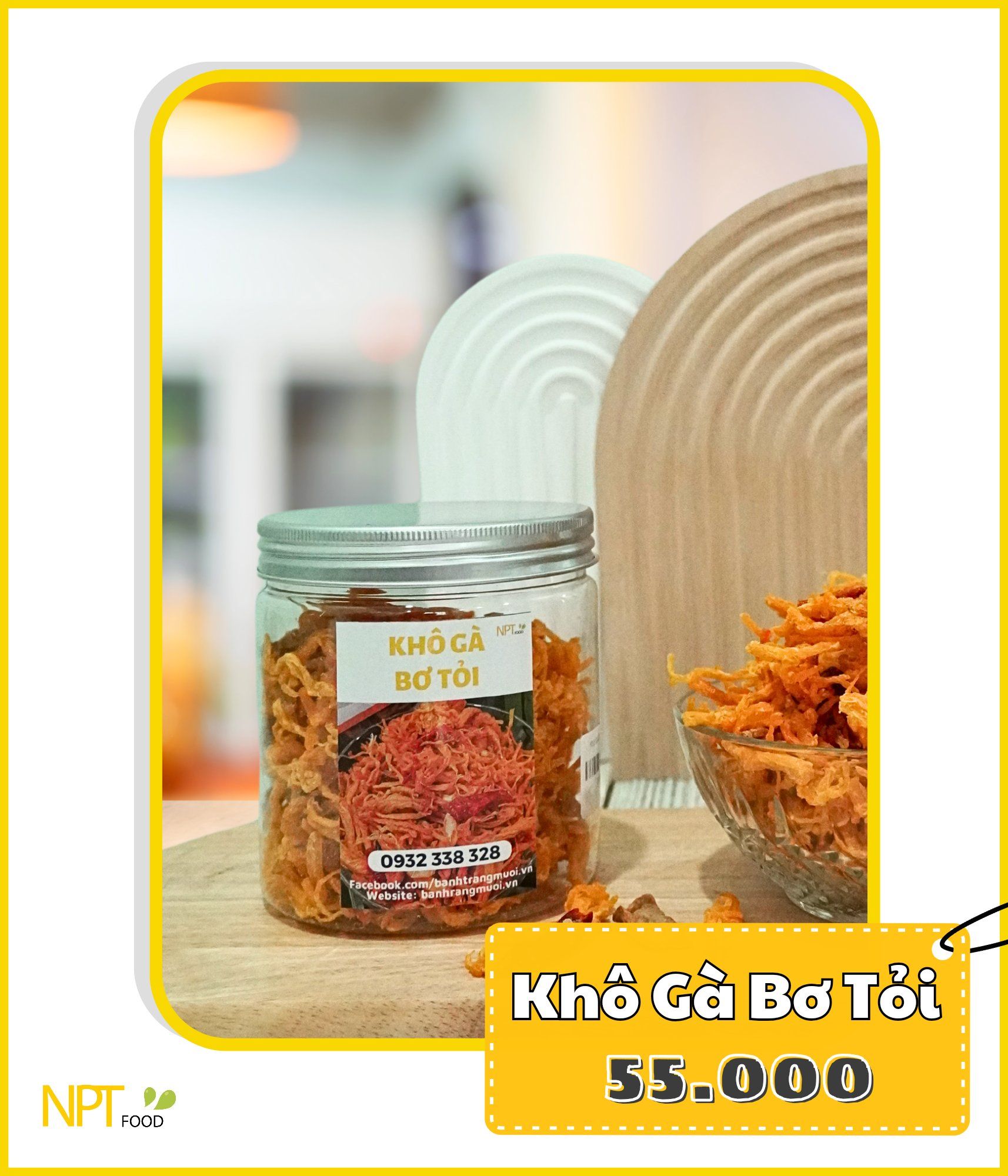  Khô Gà Bơ Tỏi 