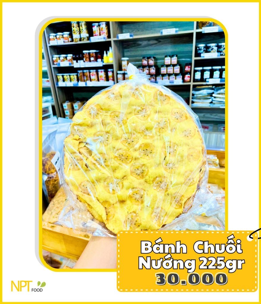  Bánh Tráng Chuối Nướng 225g 