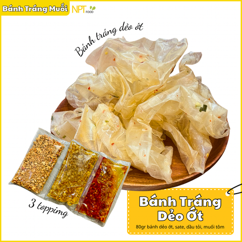  Bánh Tráng Dẻo Ớt 