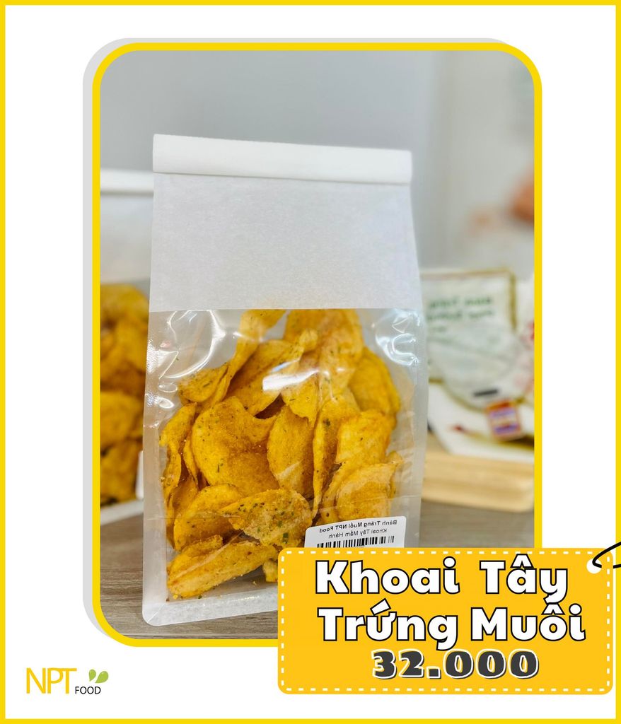  Khoai Tây Trứng Muối 