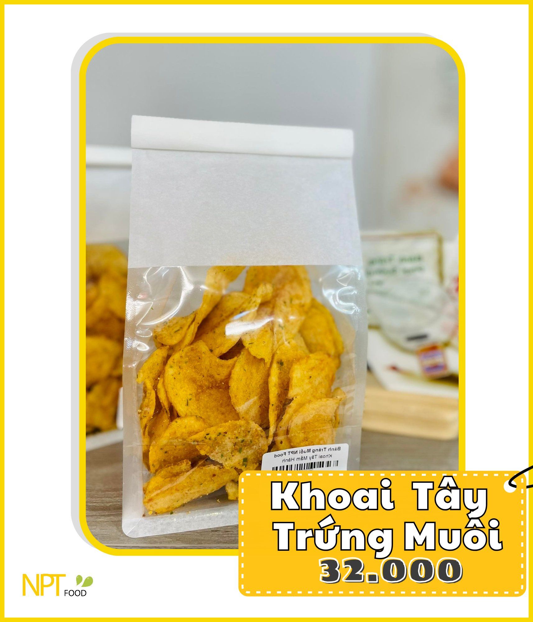  Khoai Tây Trứng Muối 