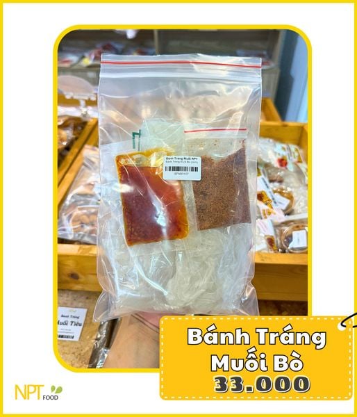  Bánh Tráng Muối Bò 