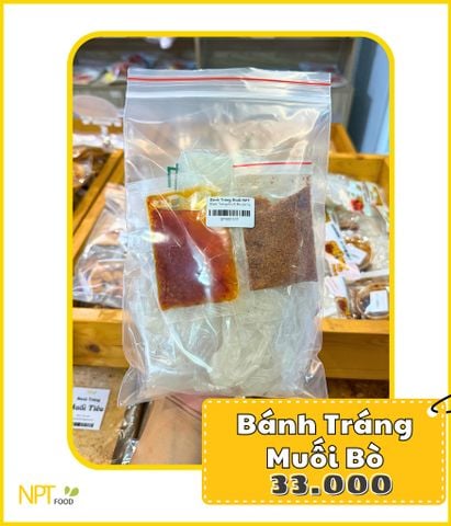  Bánh Tráng Muối Bò 
