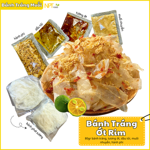  Bánh Tráng Muối Nhuyễn Ớt Rim 