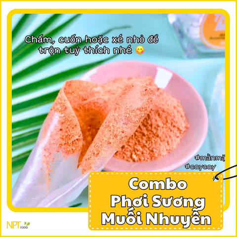  Combo Phơi Sương Muối Nhuyễn 