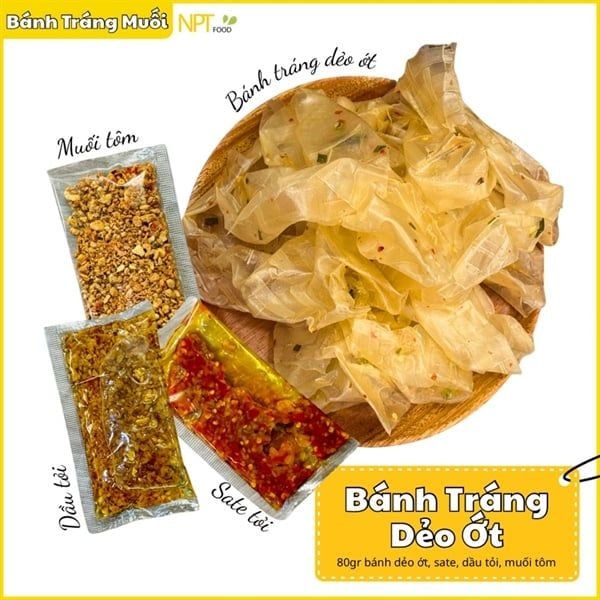  Bánh Tráng Dẻo Ớt 