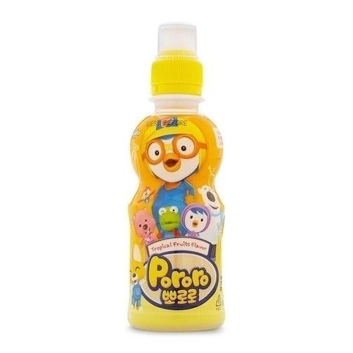  NƯỚC UỐNG HƯƠNG VỊ TRÁI CÂY NHIỆT ĐỚI PORORO CHAI 235ML 