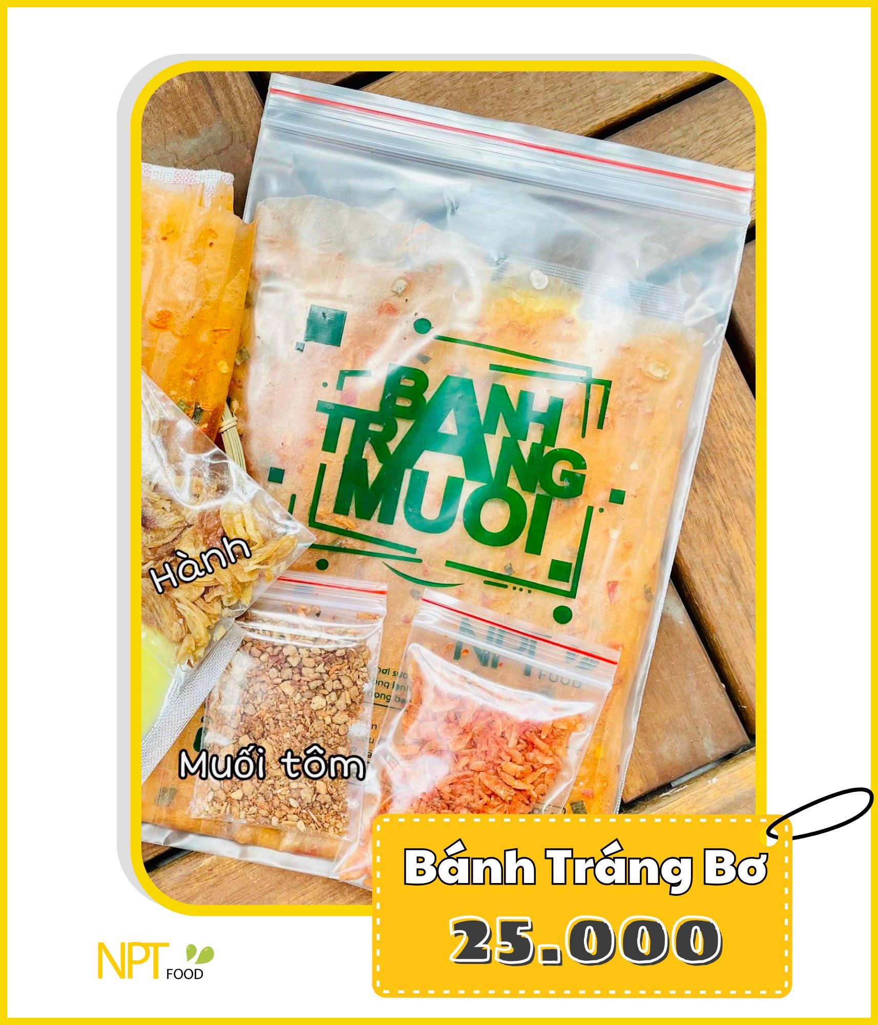  Bánh Tráng Bơ 