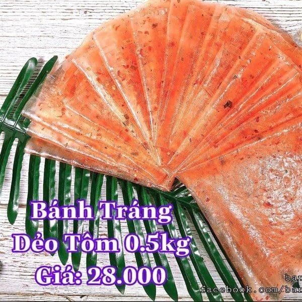  Bánh Tráng Dẻo Tôm 500gr 