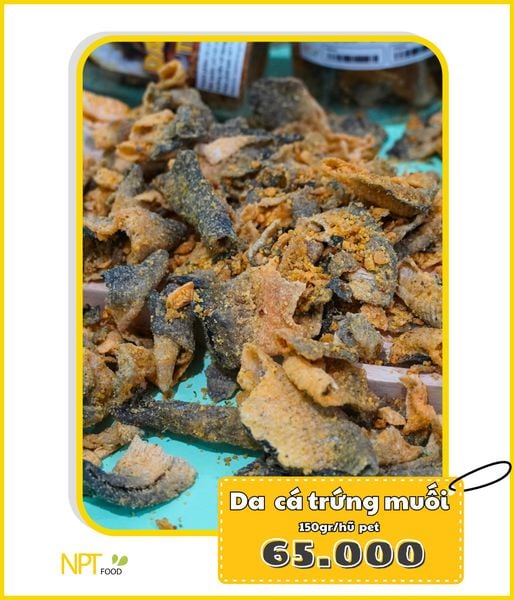  Da Cá Trứng Muối (nhỏ -150g) 