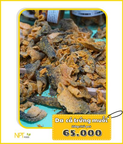  Da Cá Trứng Muối (nhỏ -150g) 