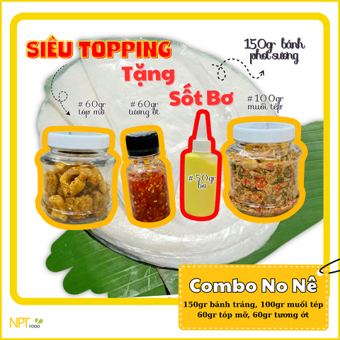  Combo Bánh Phơi Sương No Nê 